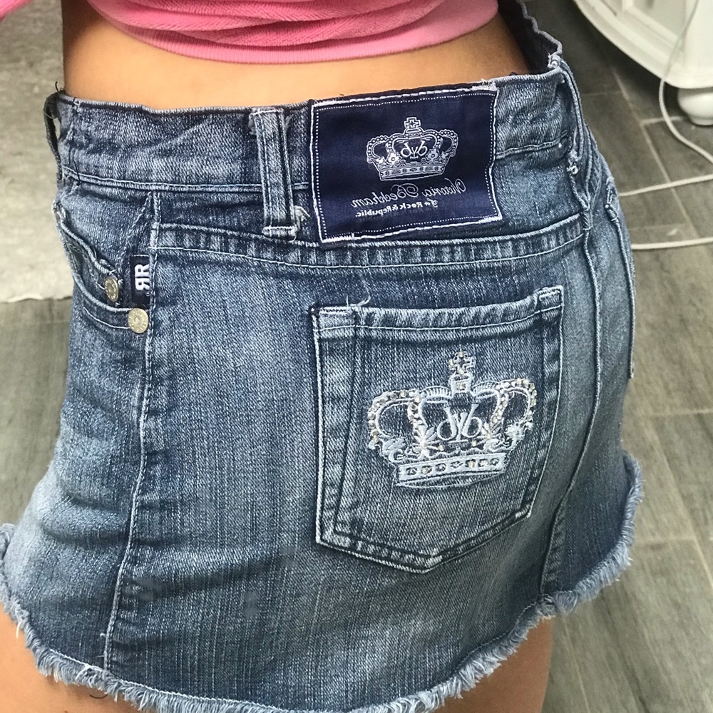 Jean Skirt Victoria Beckham Rock & Republic